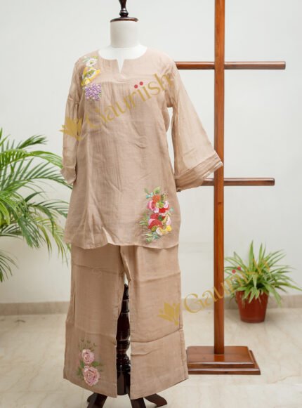 Mul Cotton Coord Set With Small Boota