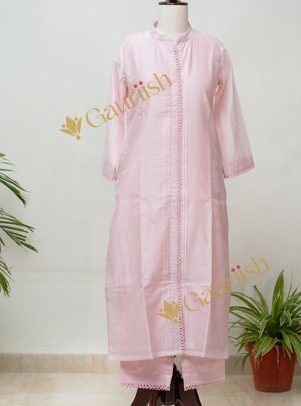 Chanderi Suit Set Without Dupatta Chanderi Suit Set Without Dupatta