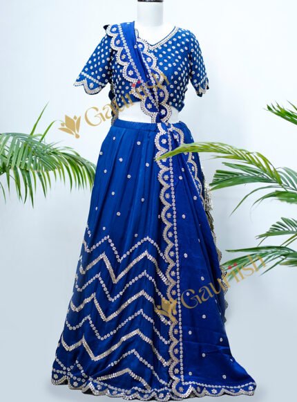 Lehenga Set with Gota Patti and Nakatikki Work