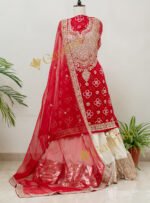 Silk Lehenga with Heavy Kurta