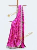 Gharchola Saree with Stunning Tikki Marodi Work